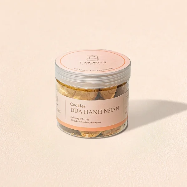 COOKIES DỪA HẠNH NHÂN